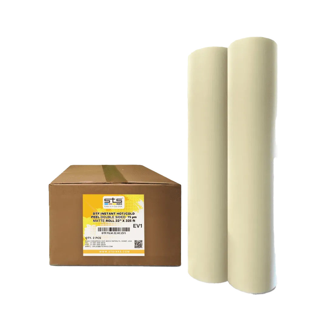32″ DTF Film Instant Hot / Cold Peeling Double Sided Matte (EV1) 2 Pack