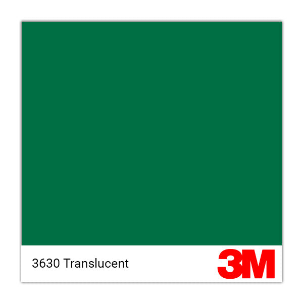 3M 3630 Translucent Graphic Film 026 Green