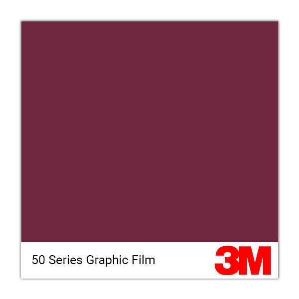 3M 50 Series Graphic Film 049 Burgundy