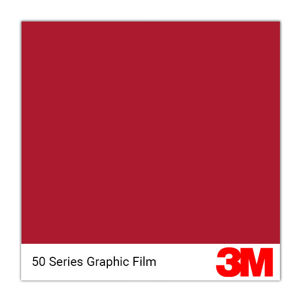 3M 50 Series Graphic Film 483 Dark Red