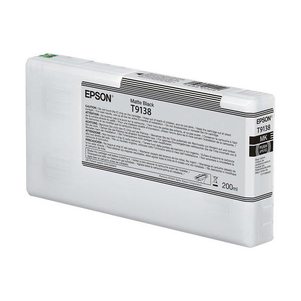 Epson T913 Ultrachrome HD Matte Black Ink