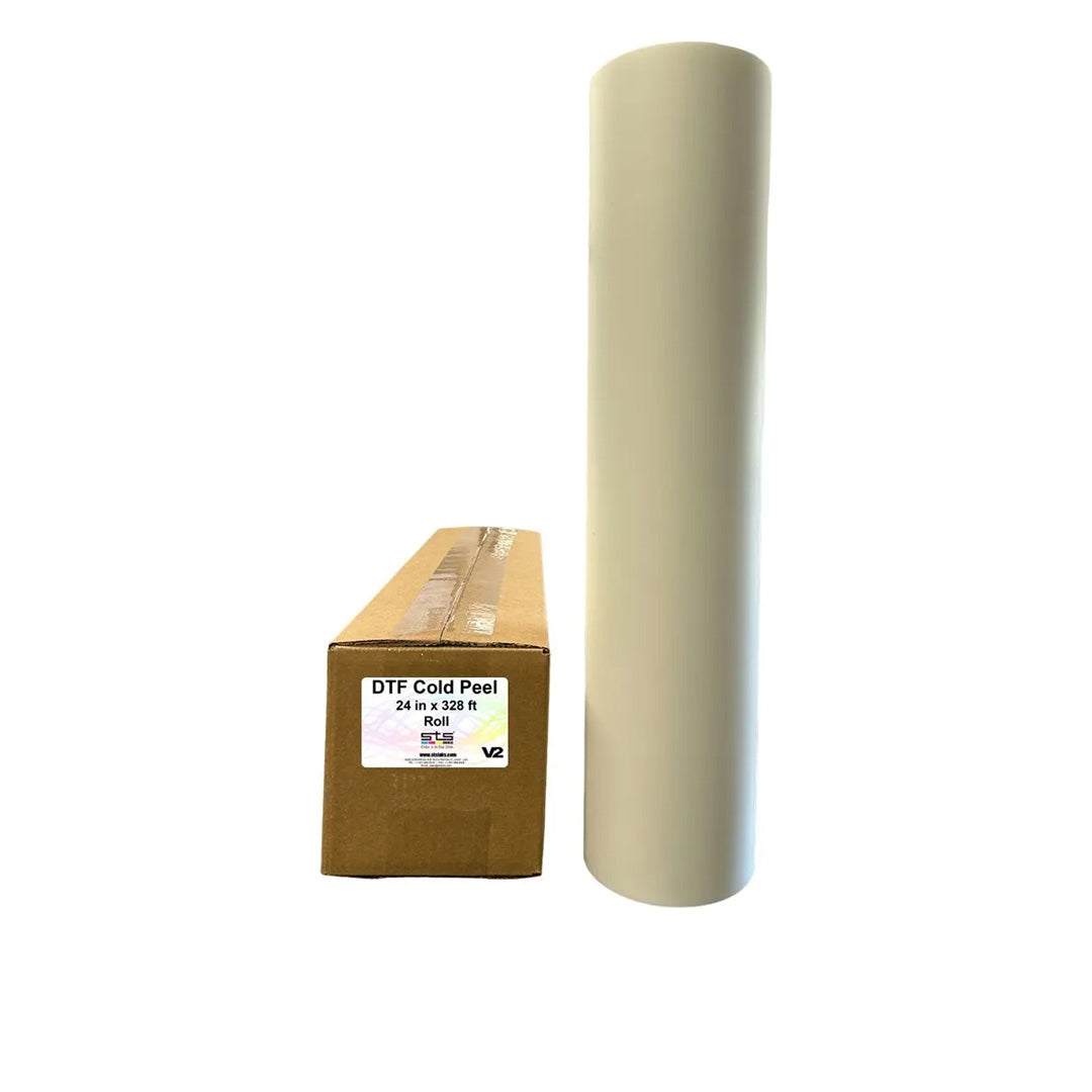 DTF Cold Peel Film 24″ x 328ft Roll (V3)