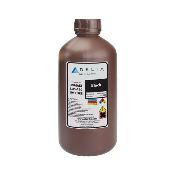 DELTA LUS-120 Ink for Mimaki UV Ink - Black