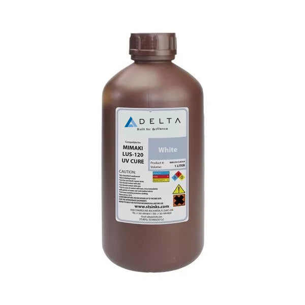 DELTA LUS-120 Ink for Mimaki UV Ink - White