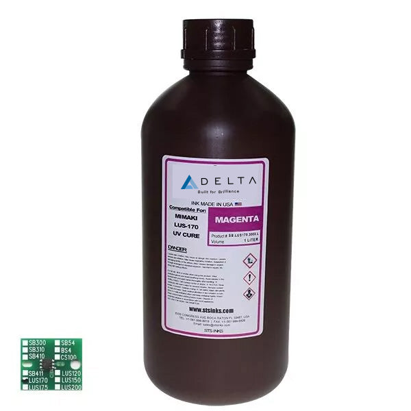 DELTA LUS-170 Ink for Mimaki UV Ink - Magenta