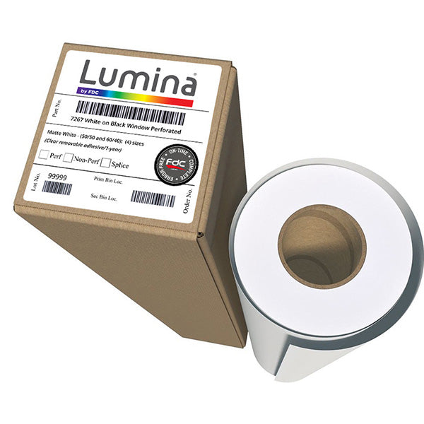 Lumina 7267 Perforated, Removable Adhesive Print Media