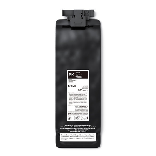 EPSON Ultrachrome T51N Black Ink Pack, 800 mL