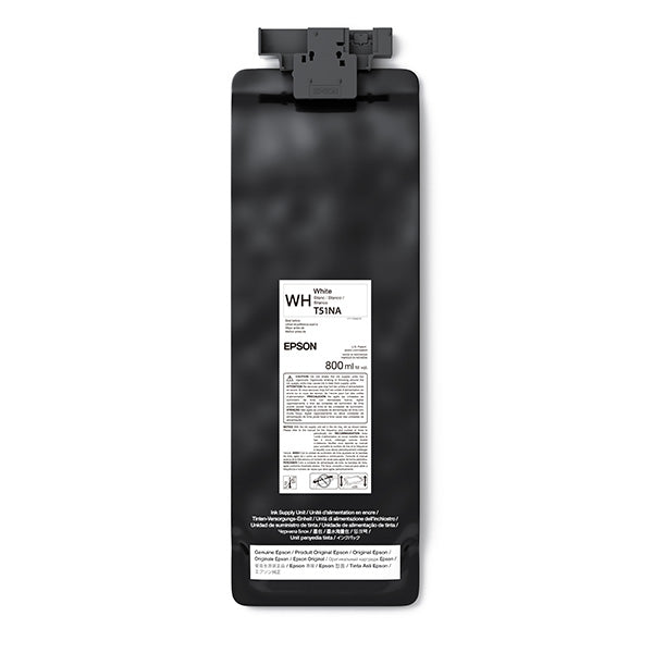 EPSON Ultrachrome T51N White Ink Pack, 800 mL