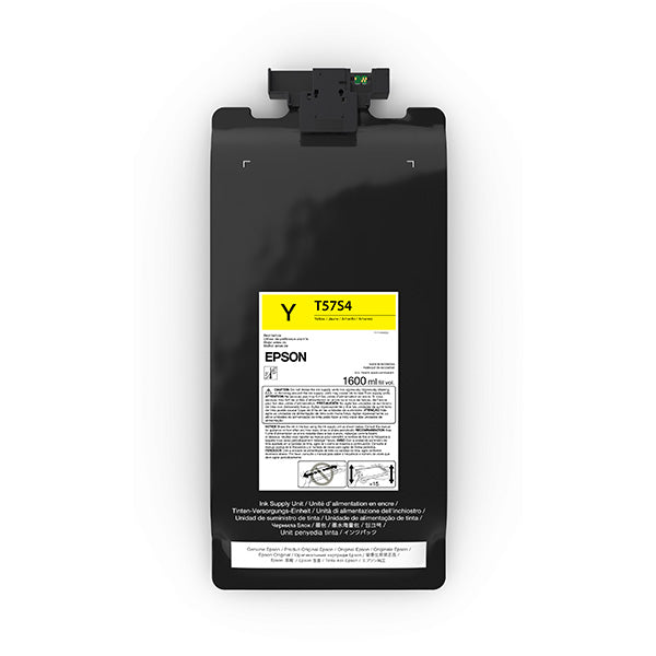 EPSON SureColor T57S Yellow Ink Pack, 1.6L