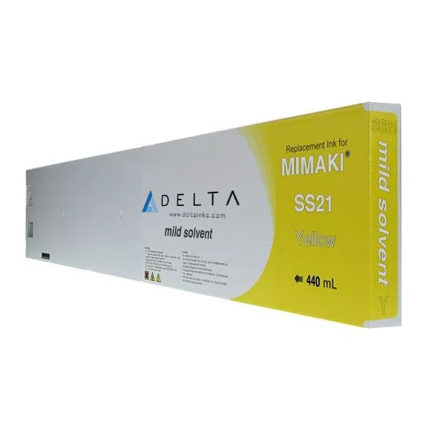 DELTA SS21 Yellow Mimaki Mild Solvent 440ml