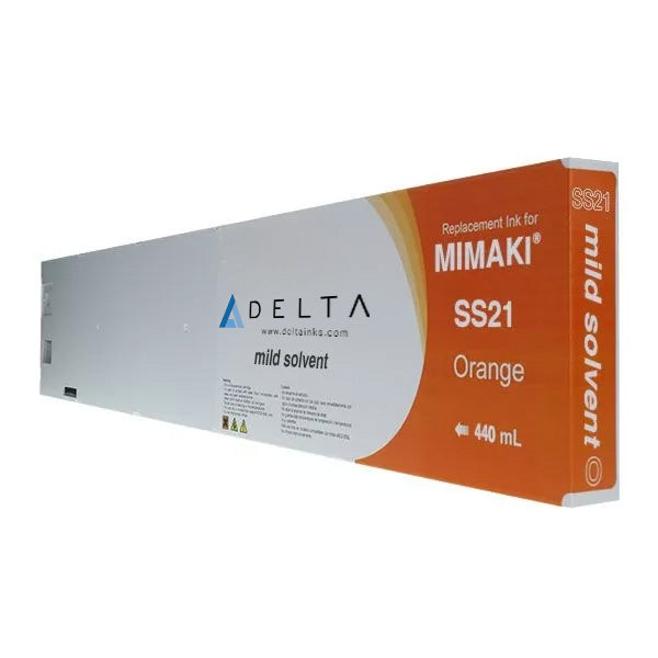 DELTA SS21 Orange Mimaki Mild Solvent 440ml