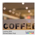 Lumina 3522 Premium Etched Glass Vinyl