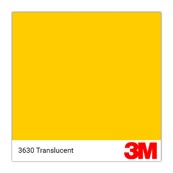 3M 3630 Translucent Graphic Film 015 Yellow