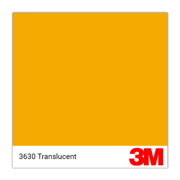 3M 3630 Translucent Graphic Film 025 Sunflower