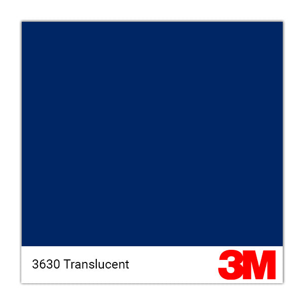 3M 3630 Translucent Graphic Film 036 Blue