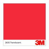 3M 3630 Translucent Graphic Film 043 Light Tomato Red