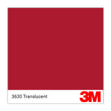 3M 3630 Translucent Graphic Film 053 Cardinal Red