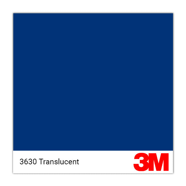 3M 3630 Translucent Graphic Film 097 Bristol Blue