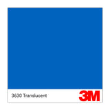 3M 3630 Translucent Graphic Film 127 Intense Blue