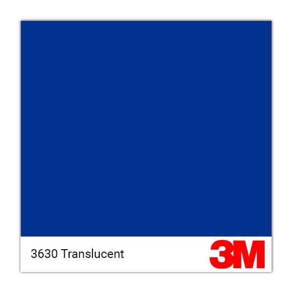 3M 3630 Translucent Graphic Film 157 Sultan Blue