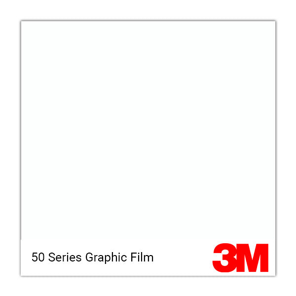 3M 50 Series Graphic Film 15" 010 White