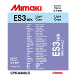 Mimaki ES3 Solvent ink cartridge Light Cyan