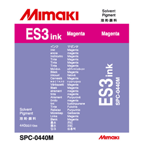 Mimaki ES3 Solvent ink cartridge Magenta