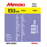 Mimaki ES3 Solvent ink cartridge Yellow