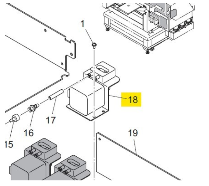 M017919 (old part number) E301267 sending Diaphragm Pump NM