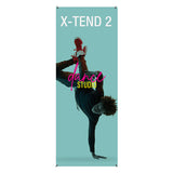 X-TEND 2 Spring Back Banner Stand
