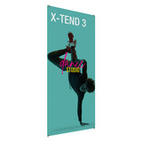 X-TEND 3 Spring Back Banner Stand