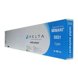DELTA SS21 Cyan Mimaki Mild Solvent 440ml