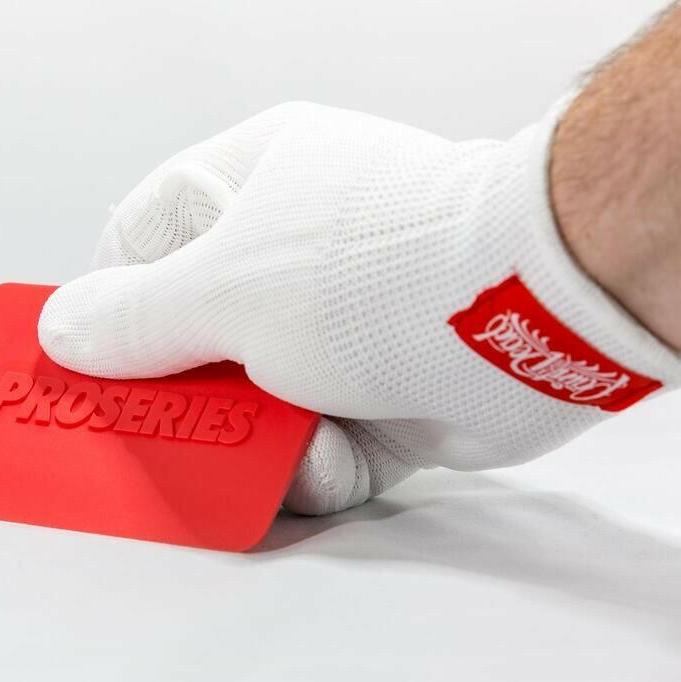 ProGlove Ultimate – Medium White | Lint-Free, Anti-Static Gloves for Vinyl Wrap & Sign Installation