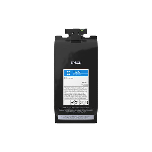 Epson UltraChrome XD3 Cyan 1.6L Ink Bag for high-quality printing